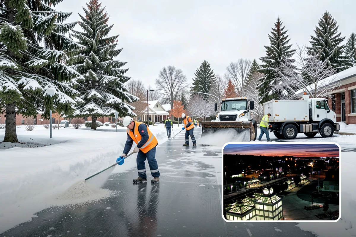Patio Clearing in Auburn, King County, WA - Keeps patios safe and usable in winter