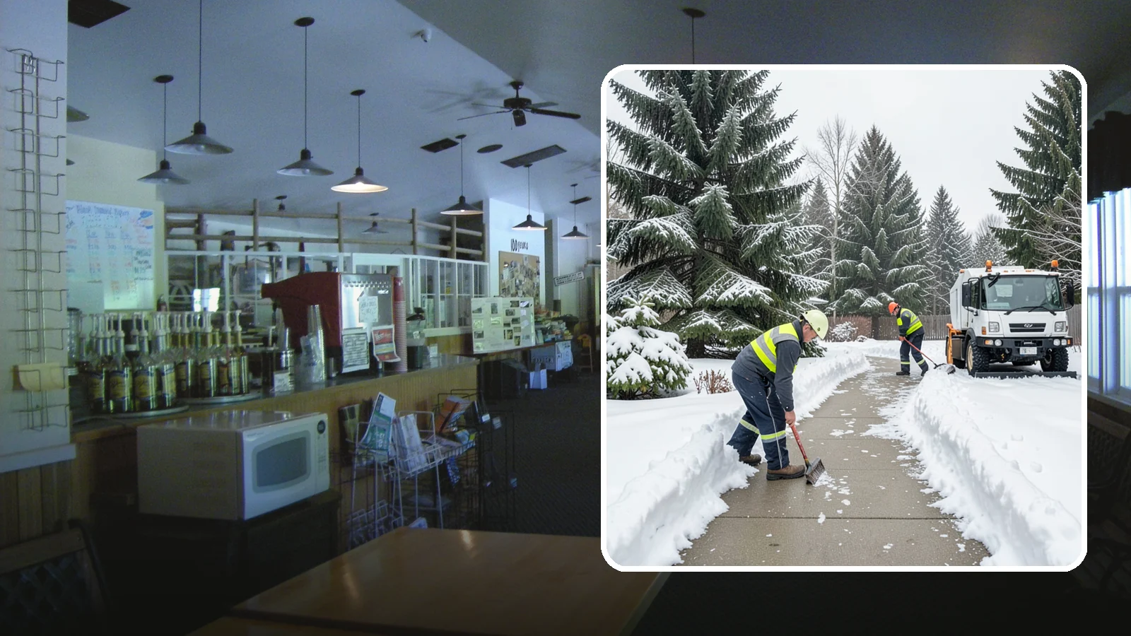 Patio Clearing in Black Diamond, King County, WA - We clear residential and commercial patios so these gathering spaces stay usable through Western Washington winters.