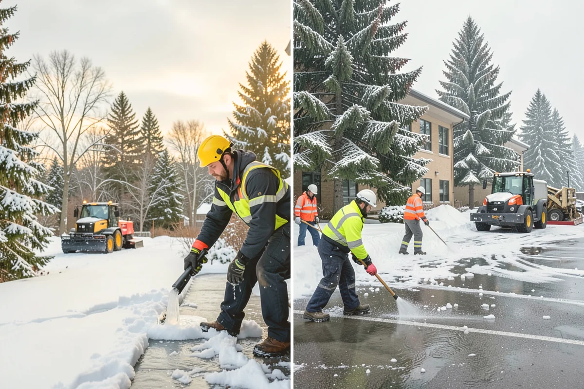 Patio Clearing in Bothell, King County, WA - Assess the patio surface type and layout