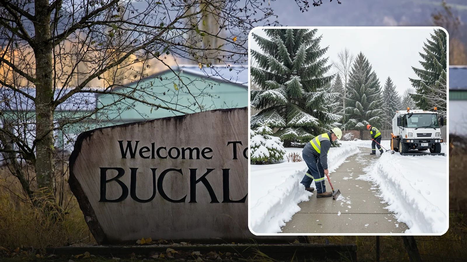 Patio Clearing in Buckley, Pierce County, WA - We clear residential and commercial patios so these gathering spaces stay usable through Western Washington winters.
