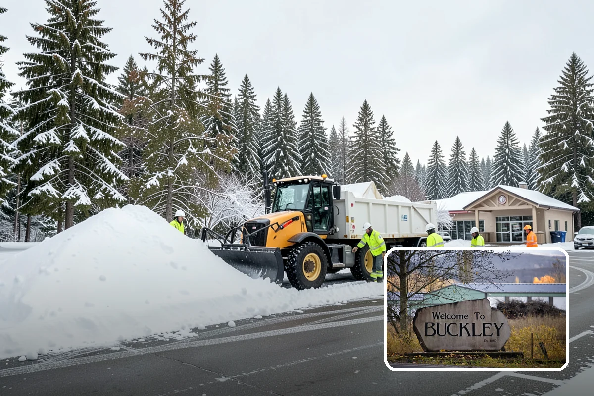 Patio Clearing in Buckley, Pierce County, WA - Keeps patios safe and usable in winter