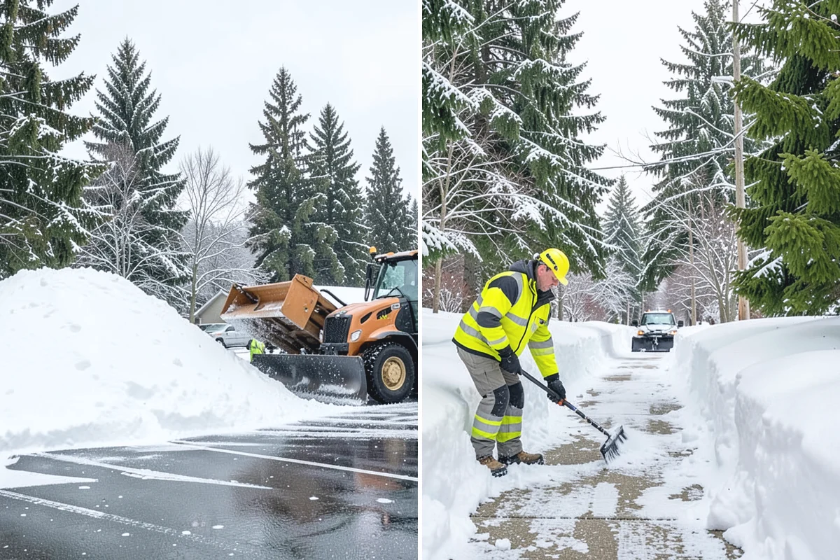 Patio Clearing in Buckley, Pierce County, WA - Assess the patio surface type and layout