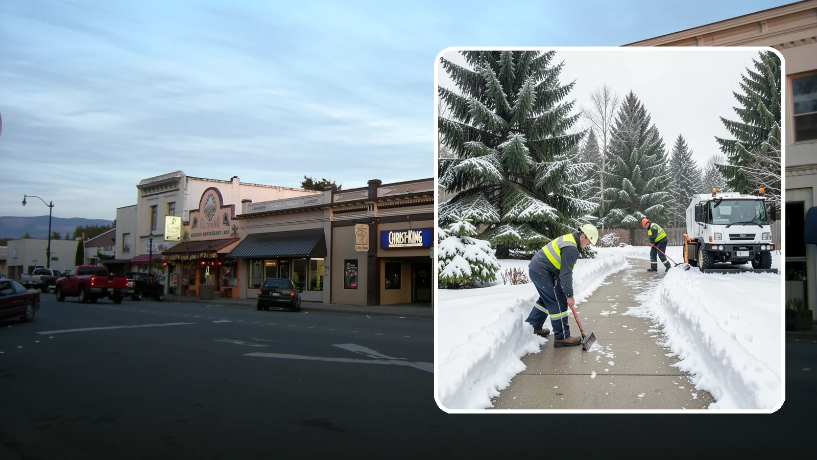 Patio Clearing in Burlington, Skagit County, WA - We clear residential and commercial patios so these gathering spaces stay usable through Western Washington winters.