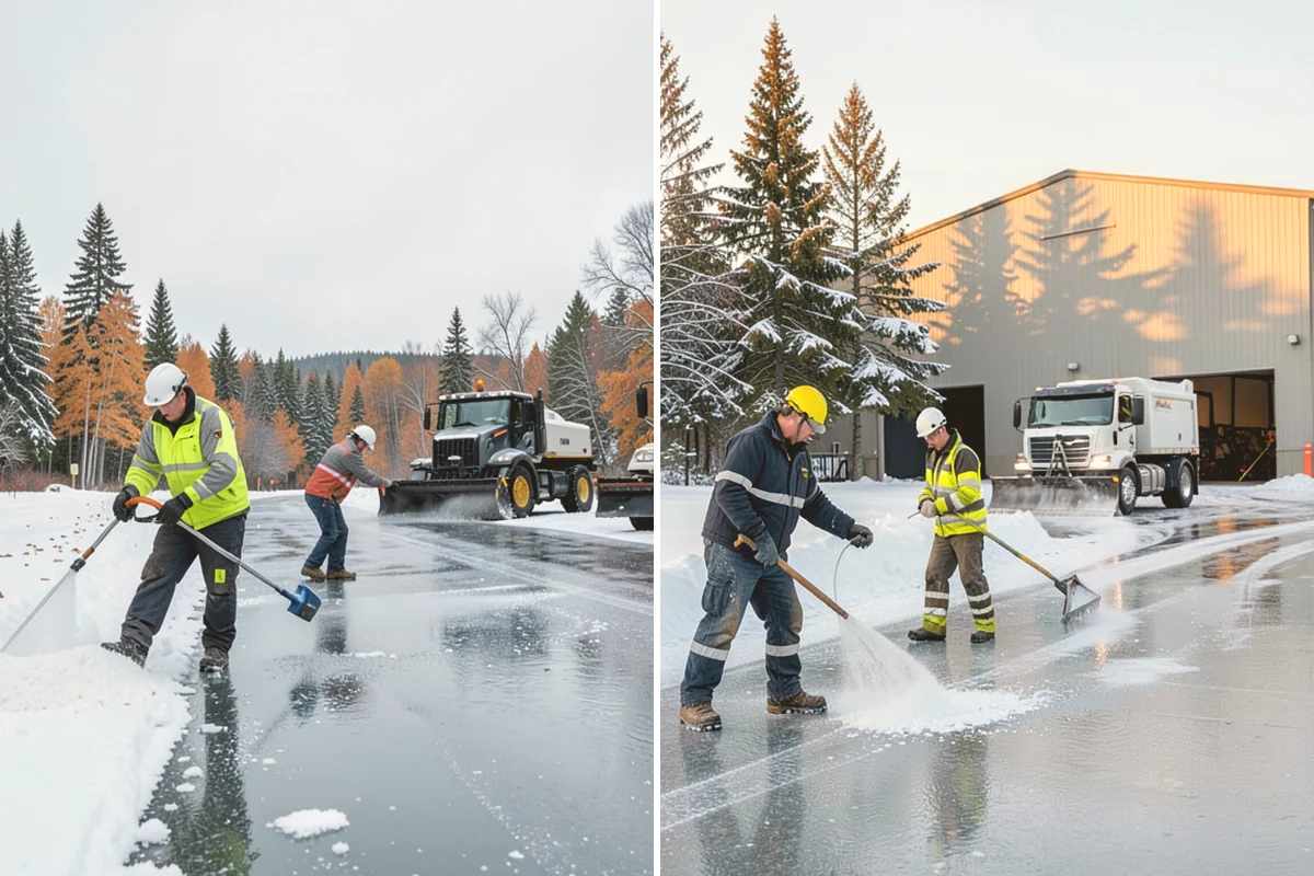 Patio Clearing in Edmonds, Snohomish County, WA - Assess the patio surface type and layout