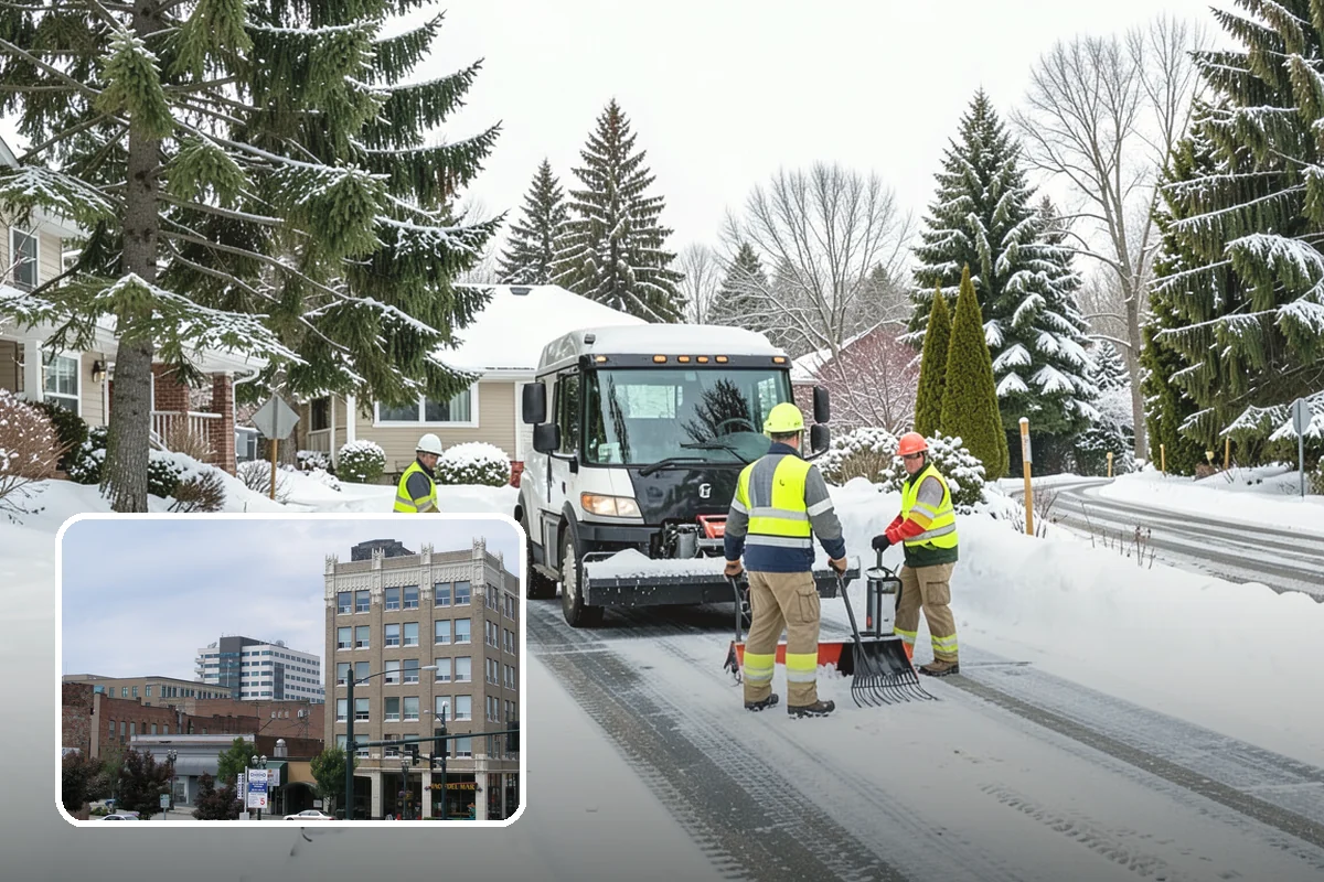 Patio Clearing in Everett, Snohomish County, WA - Keeps patios safe and usable in winter