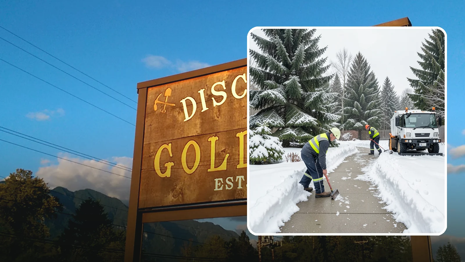 Patio Clearing in Gold Bar, Snohomish County, WA - We clear residential and commercial patios so these gathering spaces stay usable through Western Washington winters.