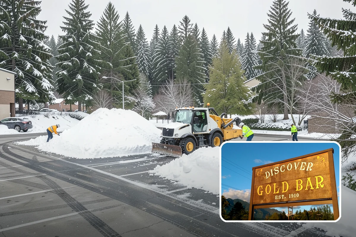 Patio Clearing in Gold Bar, Snohomish County, WA - Keeps patios safe and usable in winter