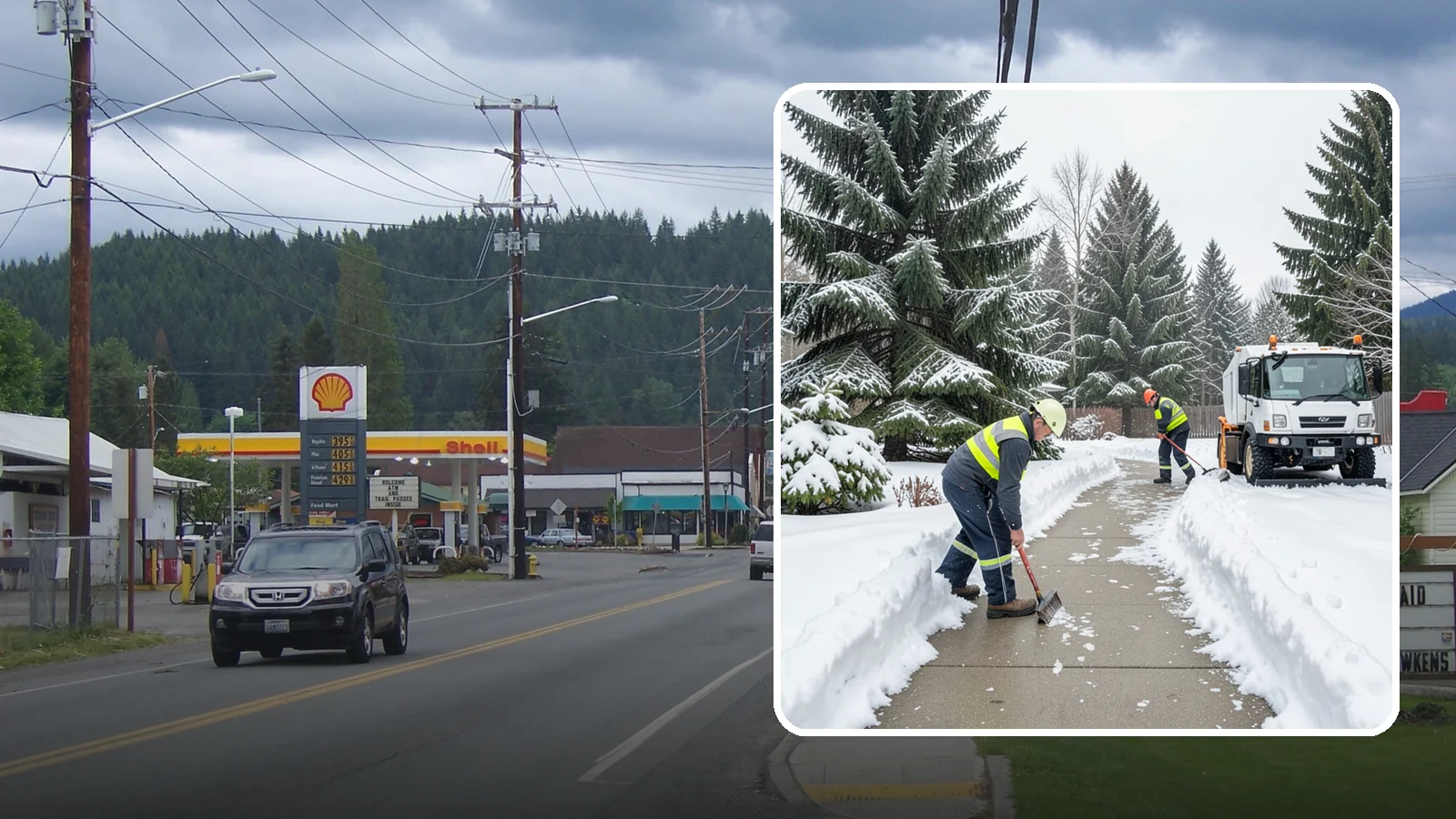 Patio Clearing in Granite Falls, Snohomish County, WA - We clear residential and commercial patios so these gathering spaces stay usable through Western Washington winters.