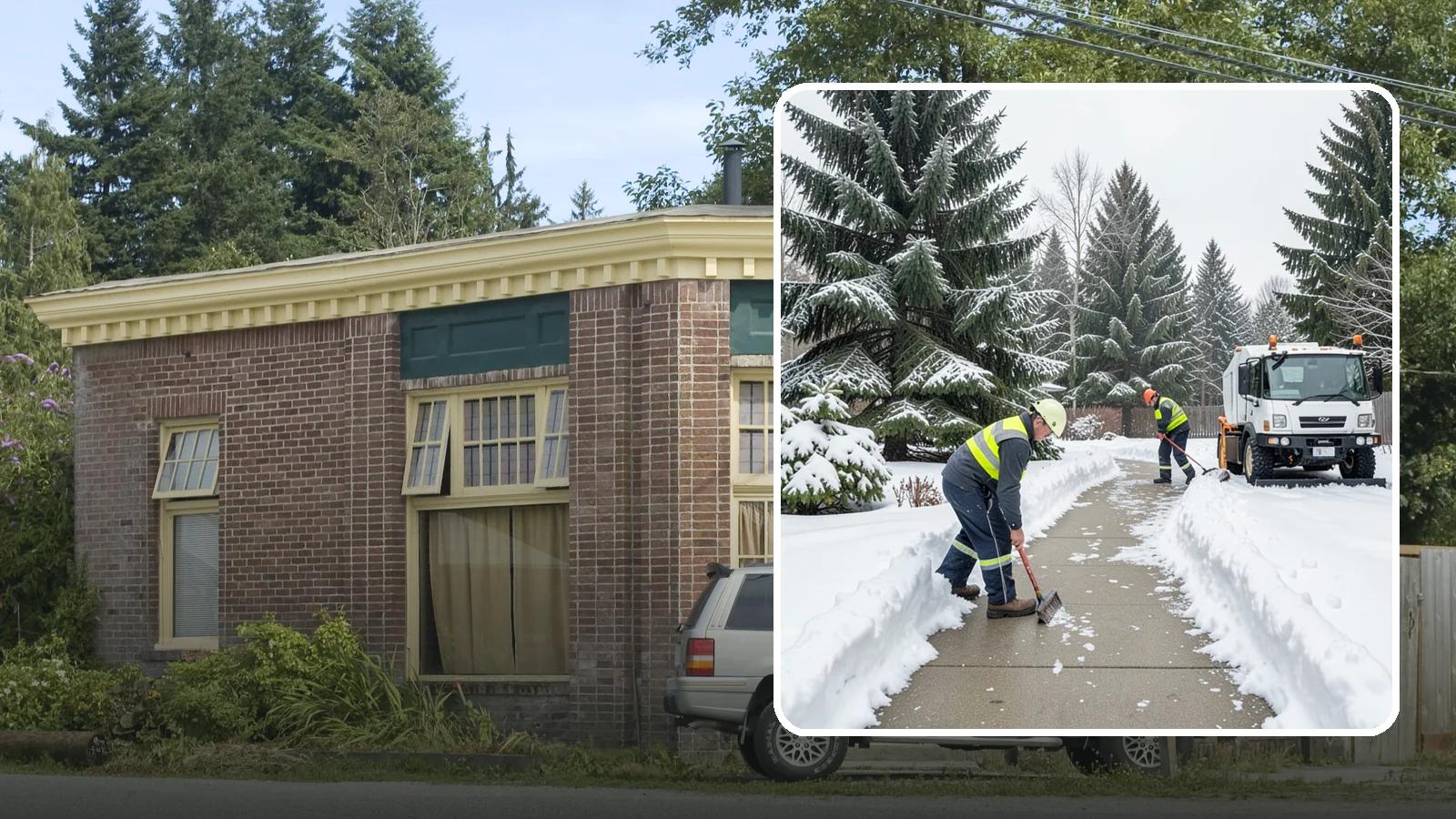 Patio Clearing in Hamilton, Skagit County, WA - We clear residential and commercial patios so these gathering spaces stay usable through Western Washington winters.