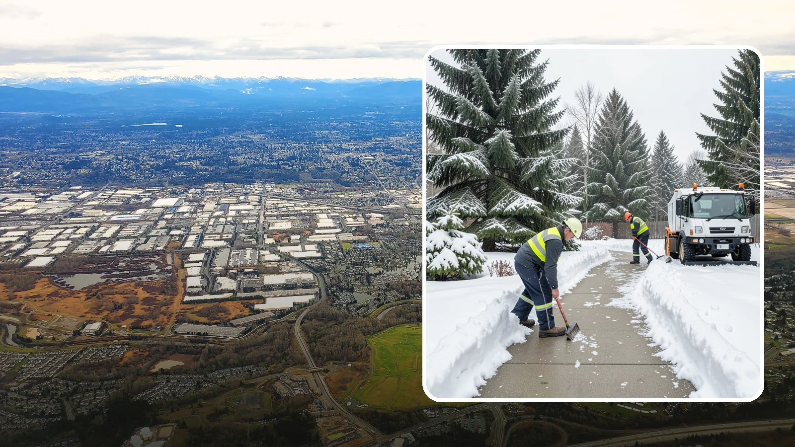 Patio Clearing in Kent, King County, WA - We clear residential and commercial patios so these gathering spaces stay usable through Western Washington winters.