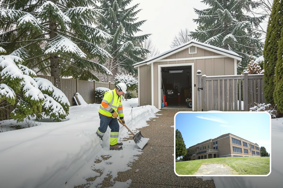 Patio Clearing in Maple Valley, King County, WA - Keeps patios safe and usable in winter