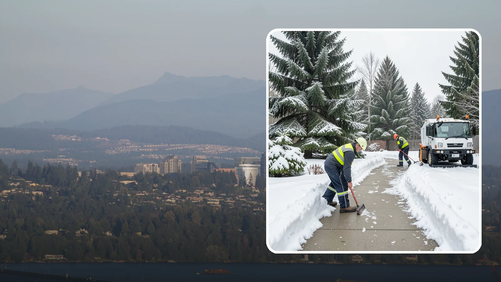 Patio Clearing in Medina, King County, WA - We clear residential and commercial patios so these gathering spaces stay usable through Western Washington winters.