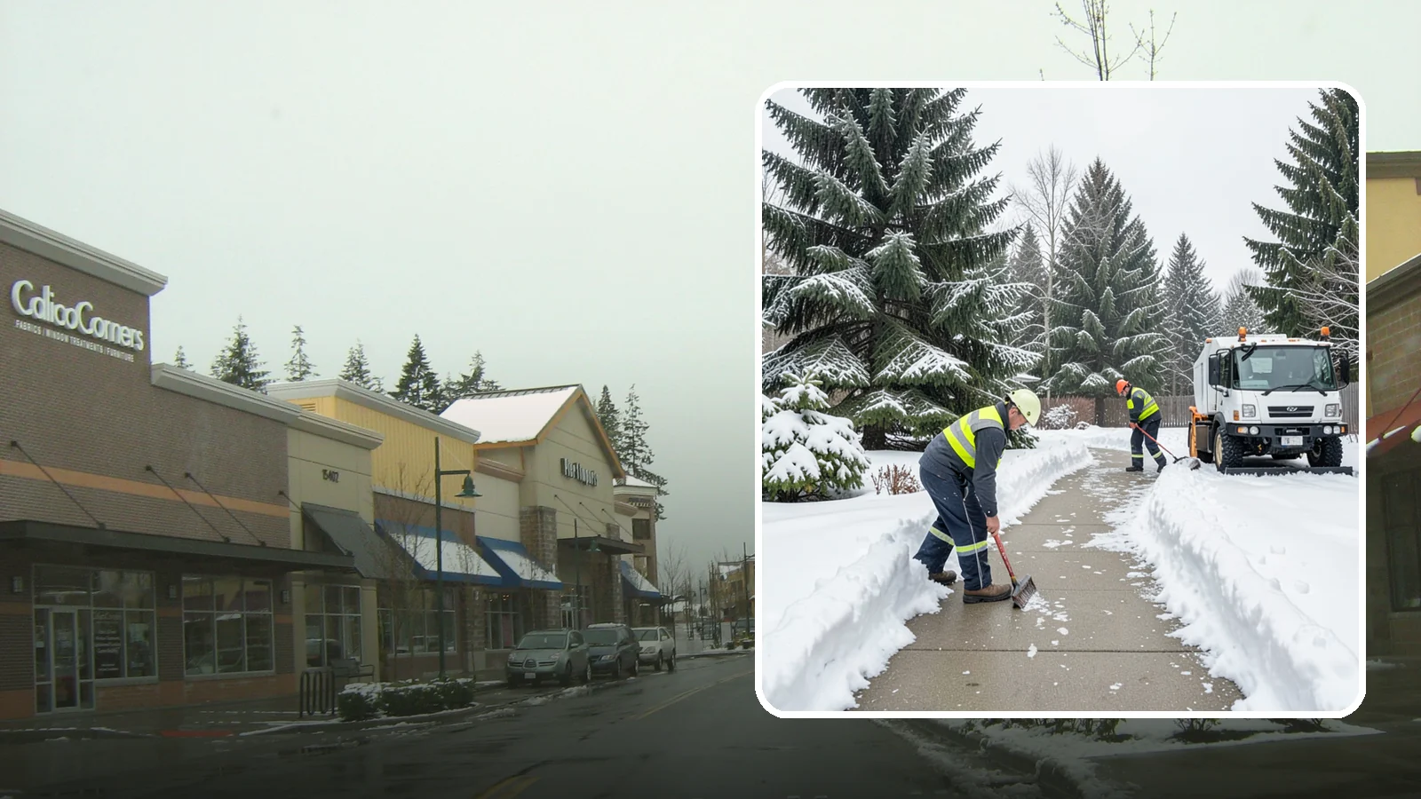 Patio Clearing in Mill Creek, Snohomish County, WA - We clear residential and commercial patios so these gathering spaces stay usable through Western Washington winters.