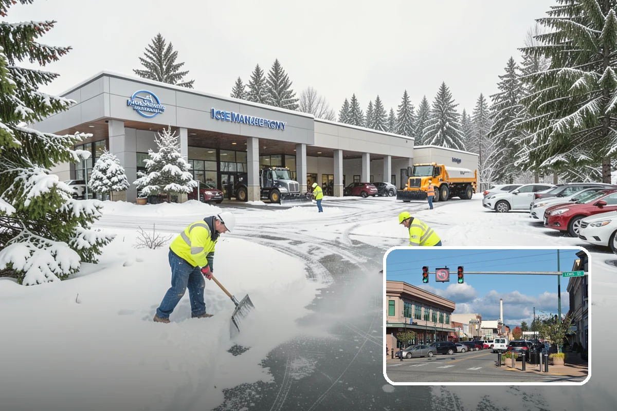 Patio Clearing in Monroe, Snohomish County, WA - Keeps patios safe and usable in winter