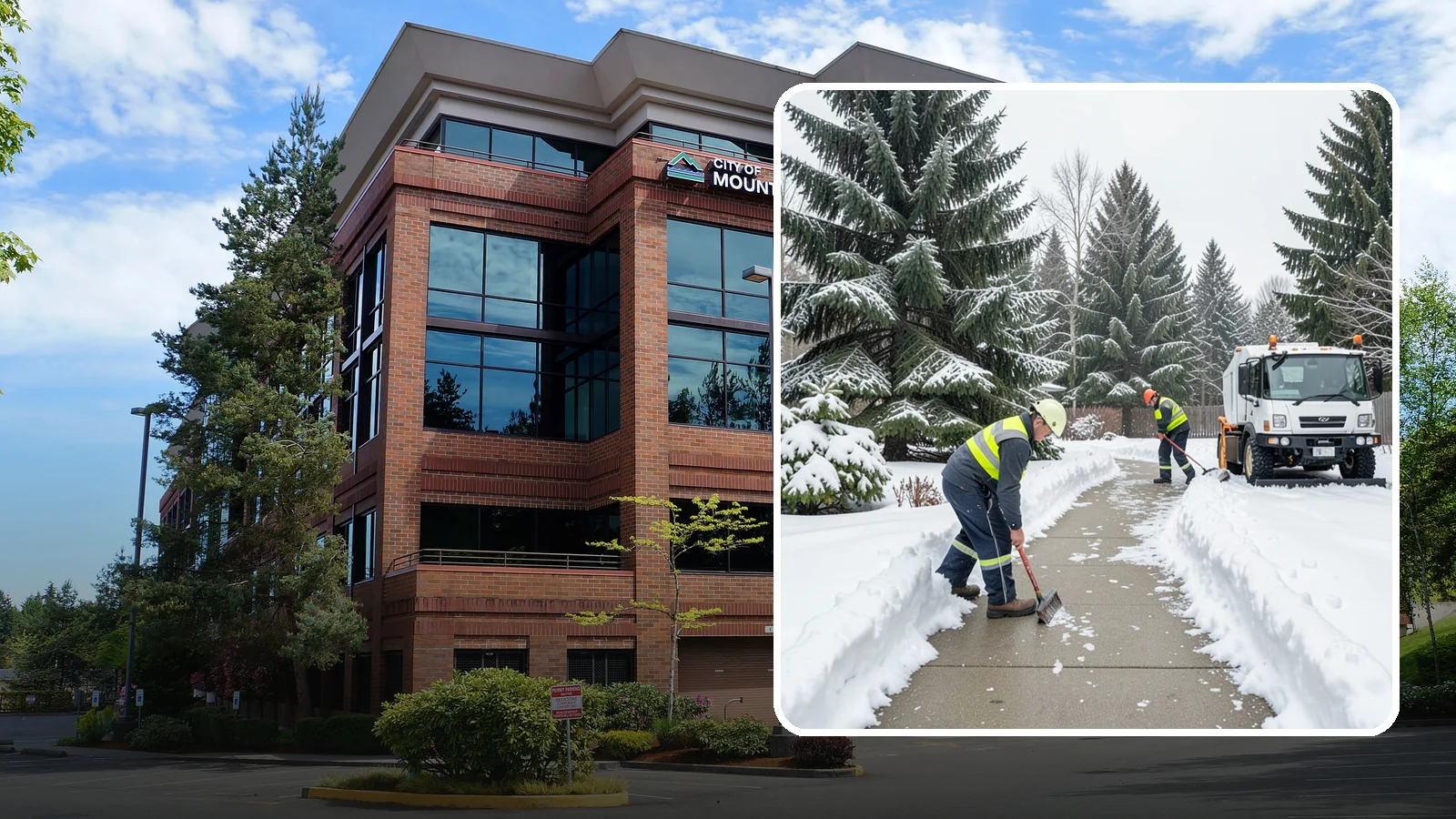 Patio Clearing in Mountlake Terrace, Snohomish County, WA - We clear residential and commercial patios so these gathering spaces stay usable through Western Washington winters.
