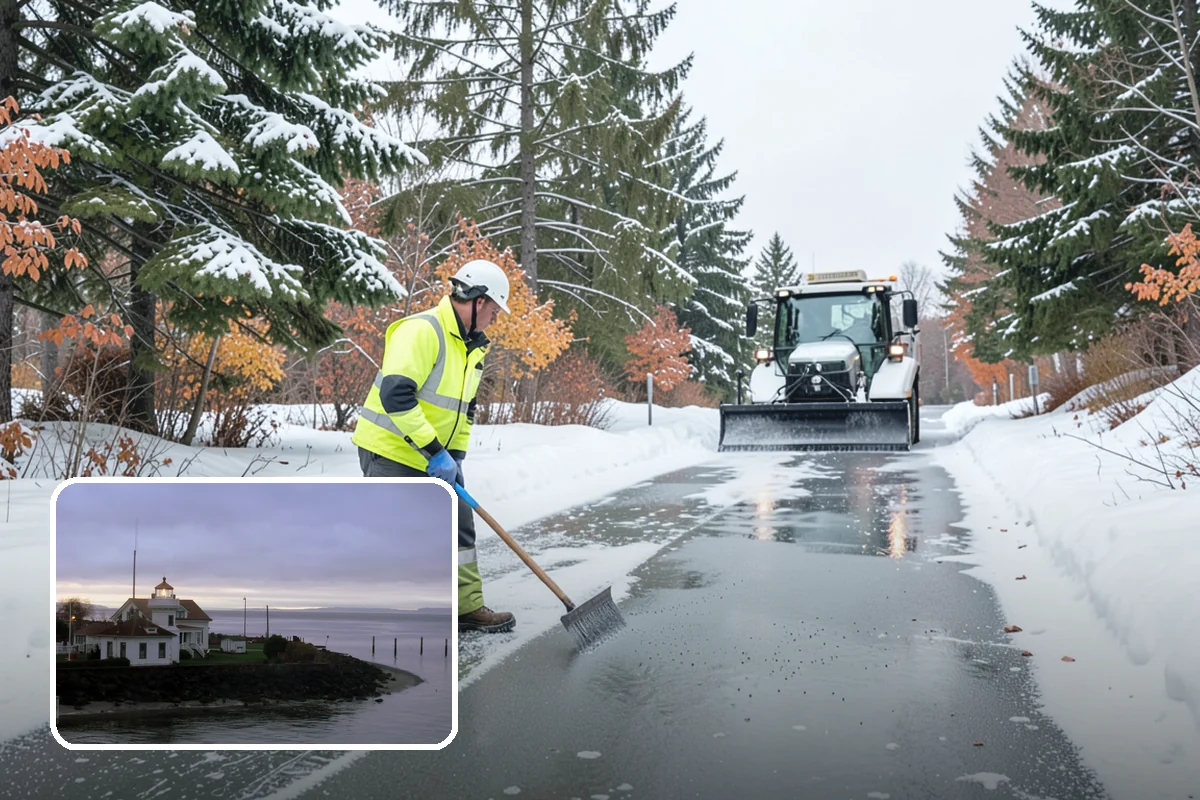 Patio Clearing in Mukilteo, Snohomish County, WA - Keeps patios safe and usable in winter