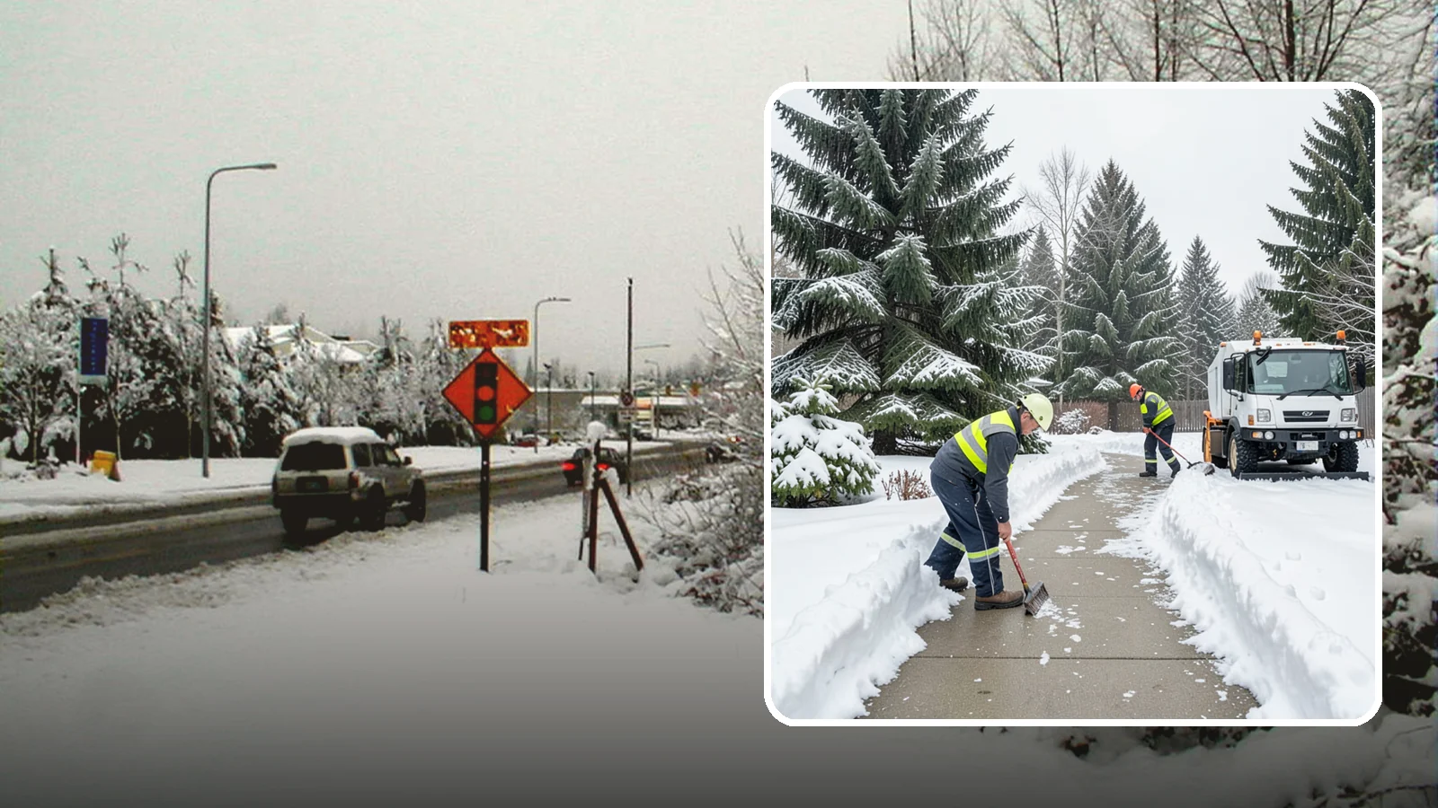 Patio Clearing in Newcastle, King County, WA - We clear residential and commercial patios so these gathering spaces stay usable through Western Washington winters.