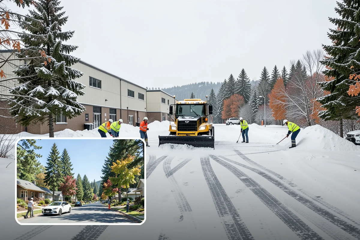 Patio Clearing in Orting, Pierce County, WA - Keeps patios safe and usable in winter