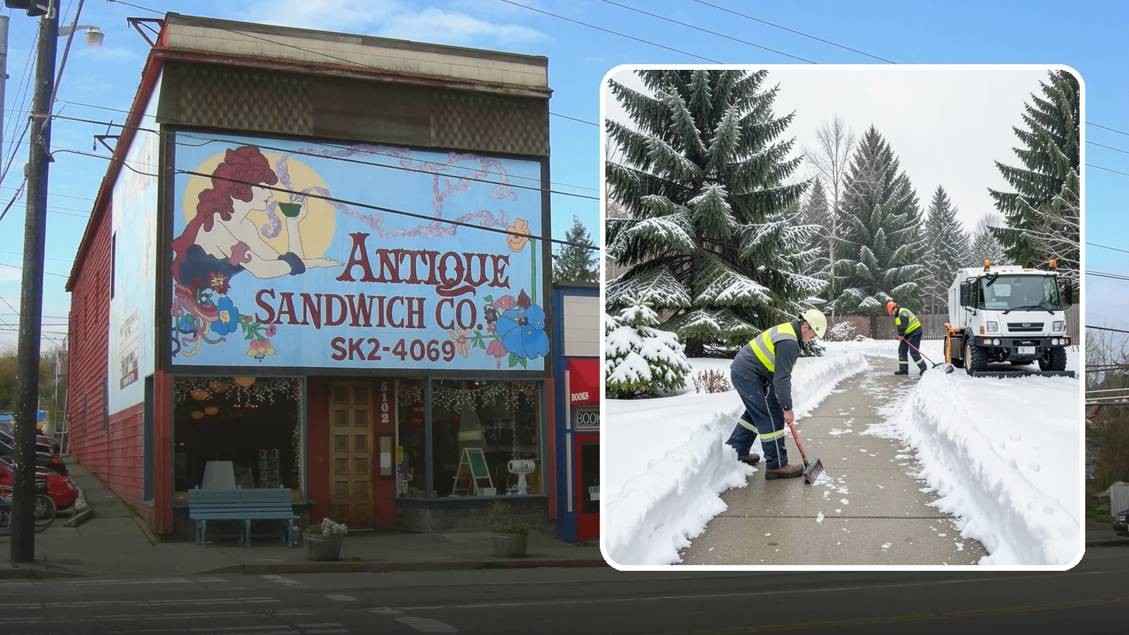 Patio Clearing in Ruston, Pierce County, WA - We clear residential and commercial patios so these gathering spaces stay usable through Western Washington winters.