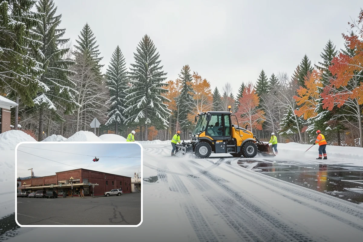 Patio Clearing in Sedro-Woolley, Skagit County, WA - Keeps patios safe and usable in winter