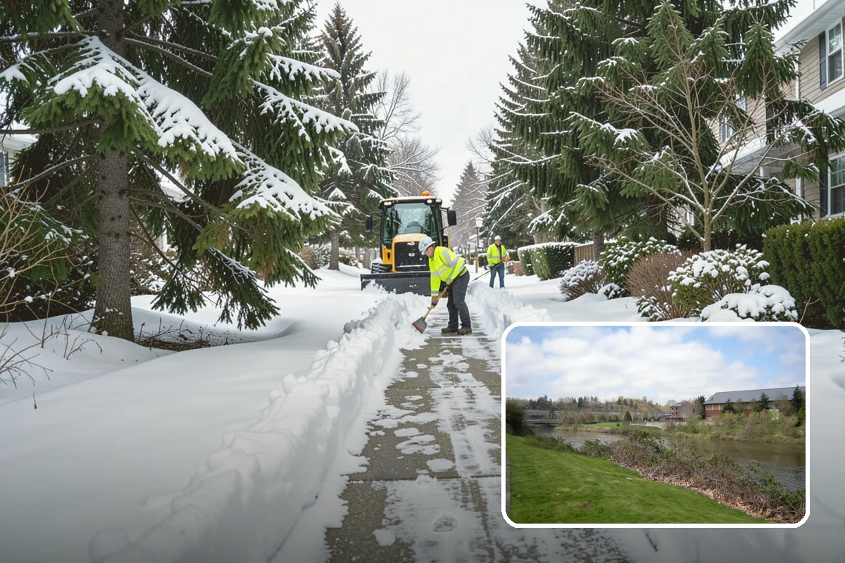 Patio Clearing in Tukwila, King County, WA - Keeps patios safe and usable in winter