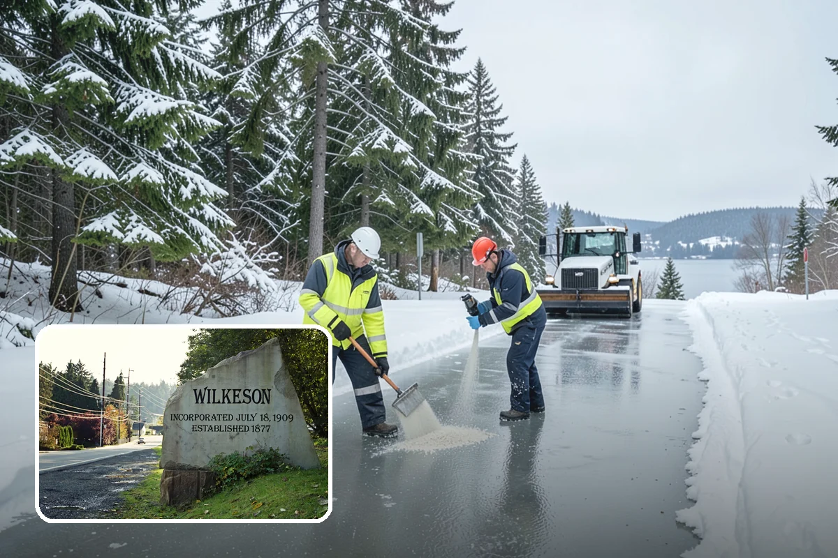 Patio Clearing in Wilkeson, Pierce County, WA - Keeps patios safe and usable in winter