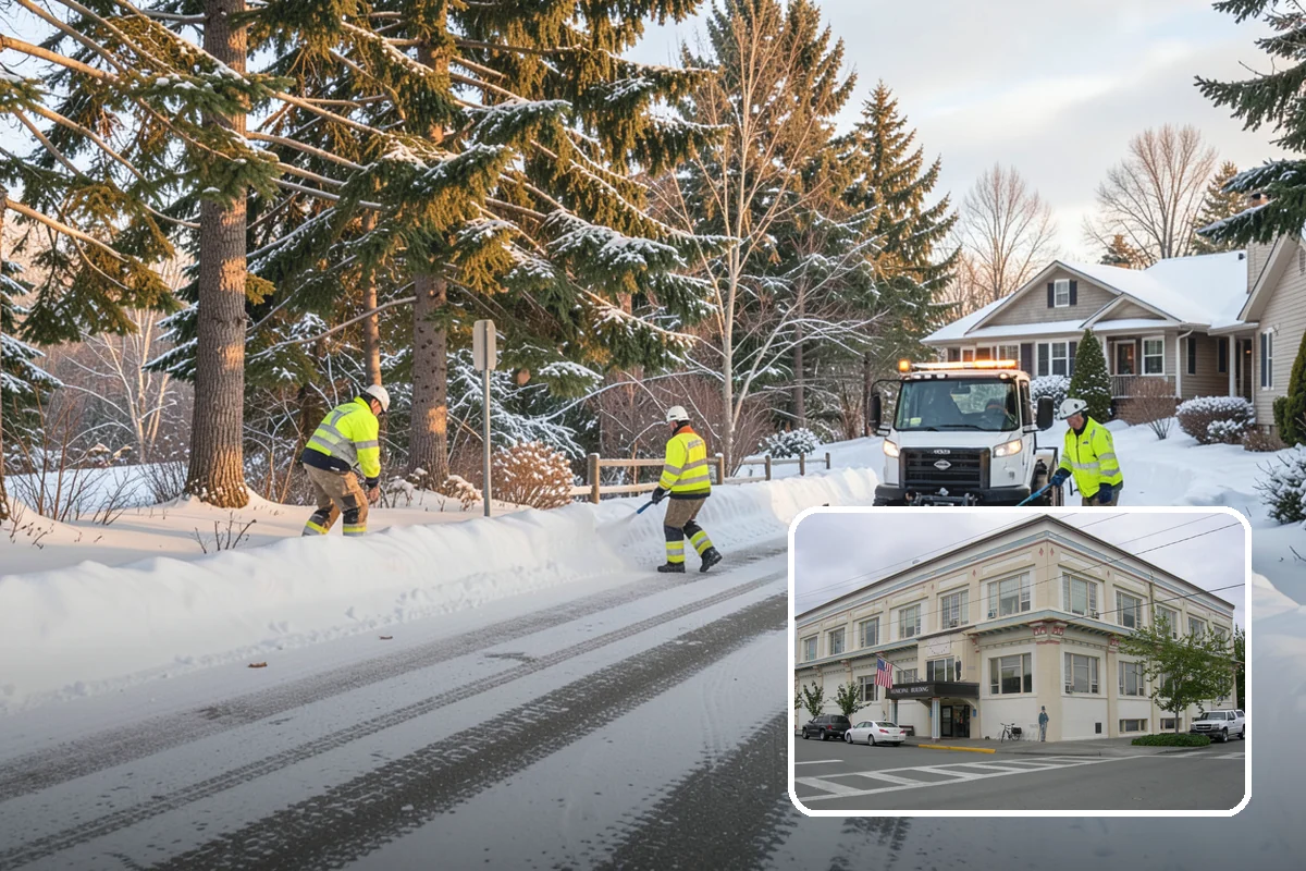 Patio Snow Removal in Anacortes, Skagit County, WA - Protects delicate paver and flagstone surfaces from metal-blade gouging