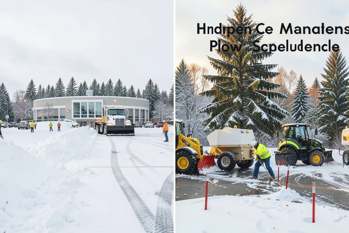 Patio Snow Removal in Buckley, Pierce County, WA - Assess the patio material and note shaded areas prone to refreeze