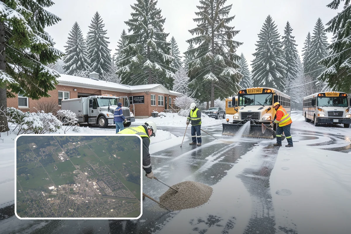 Patio Snow Removal in Enumclaw, King County, WA - Protects delicate paver and flagstone surfaces from metal-blade gouging