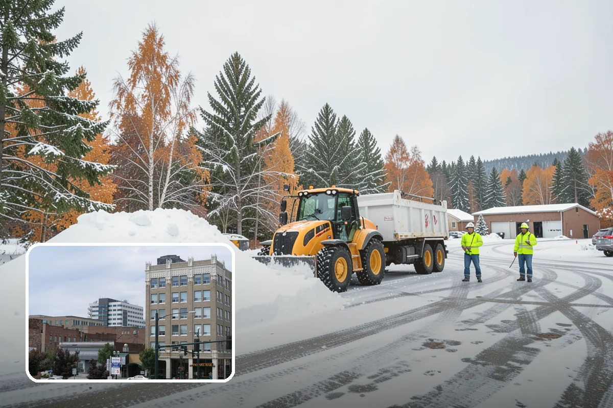 Patio Snow Removal in Everett, Snohomish County, WA - Protects delicate paver and flagstone surfaces from metal-blade gouging
