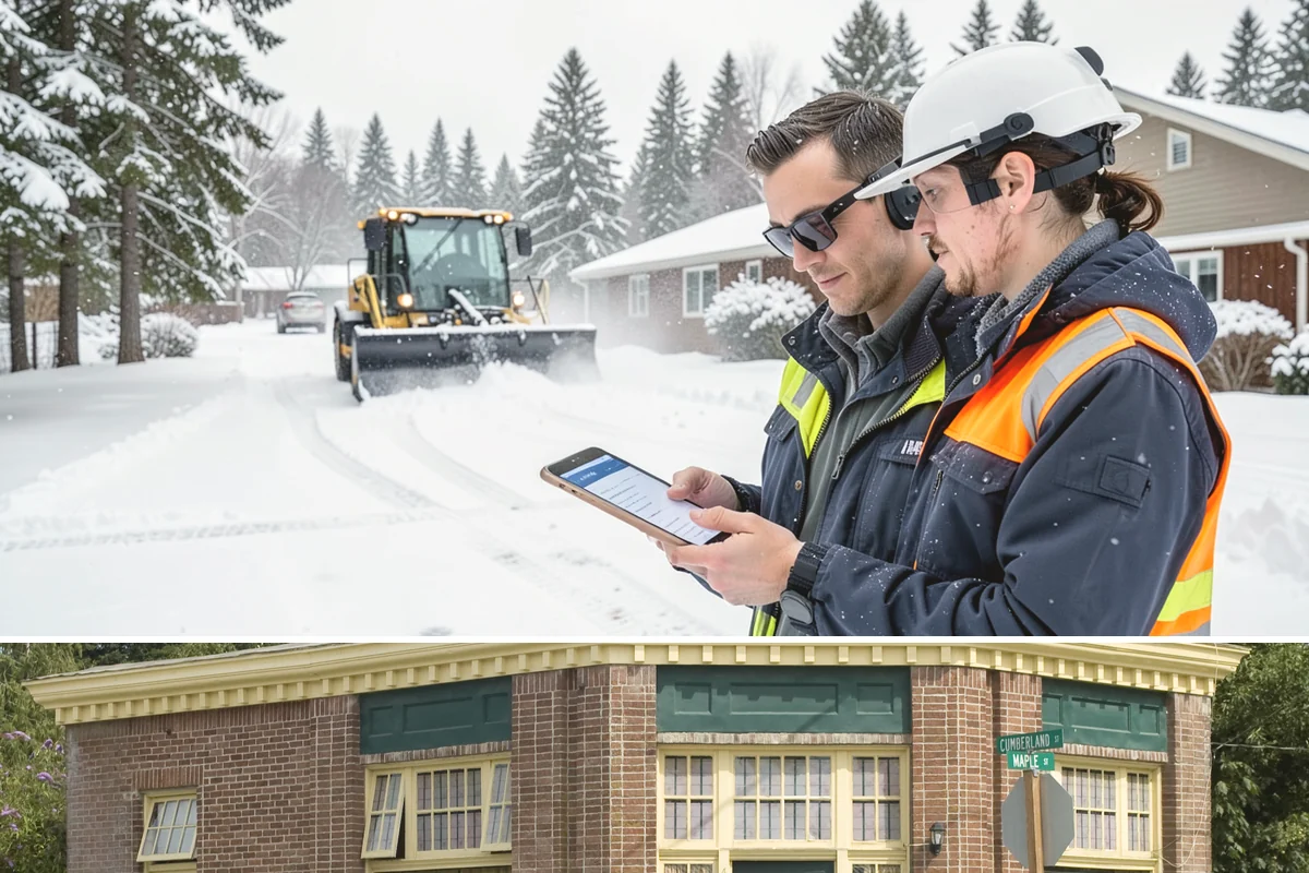 Patio Snow Removal in Hamilton, Skagit County, WA - Book before the first Cascade cold snap in late November, since lowland snow events here are brief but arrive with little warning.