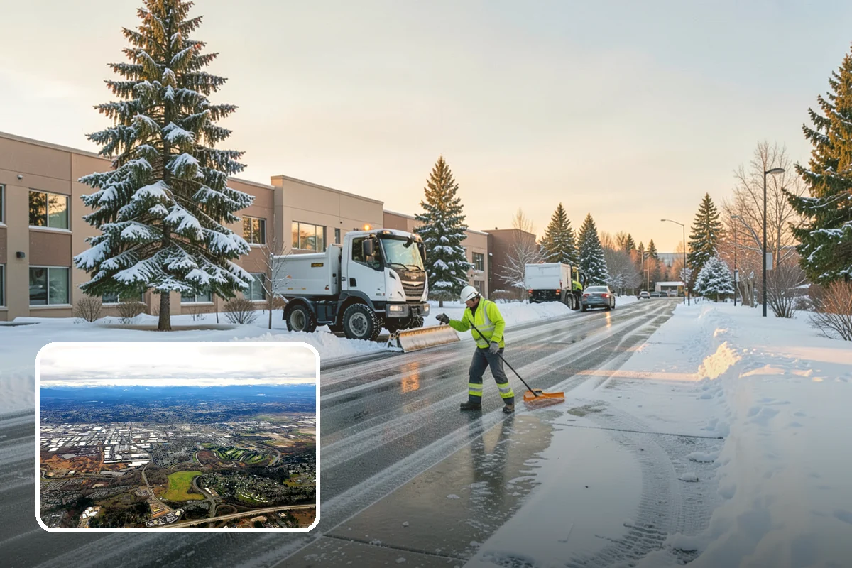 Patio Snow Removal in Kent, King County, WA - Protects delicate paver and flagstone surfaces from metal-blade gouging