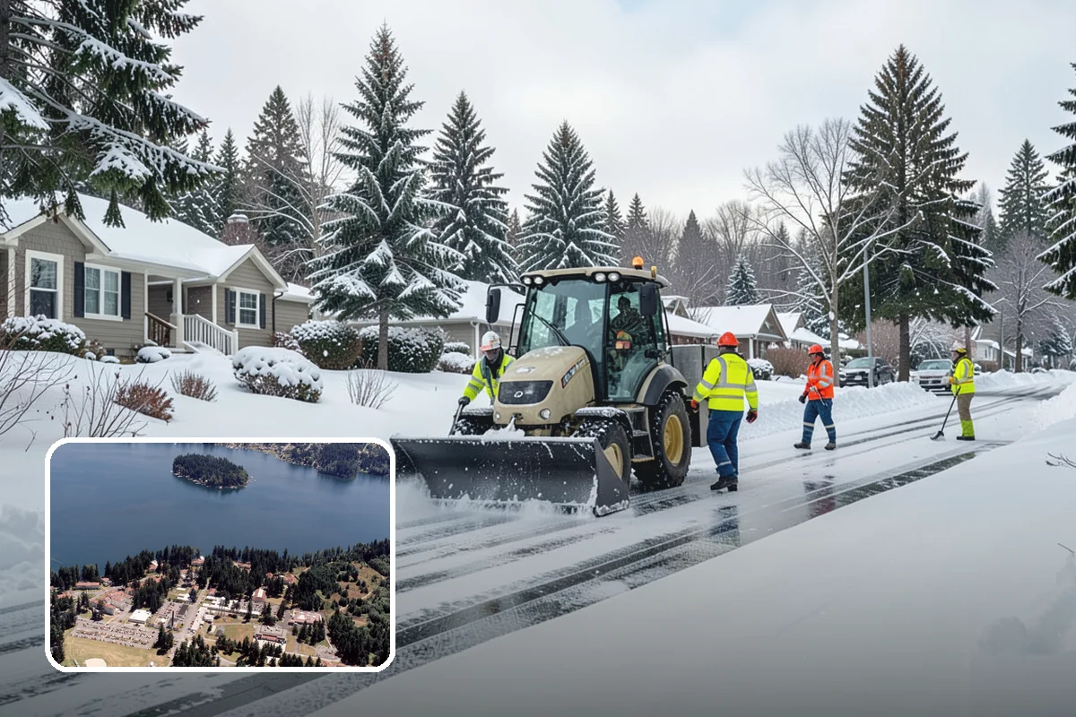Patio Snow Removal in Lakewood, Pierce County, WA - Protects delicate paver and flagstone surfaces from metal-blade gouging