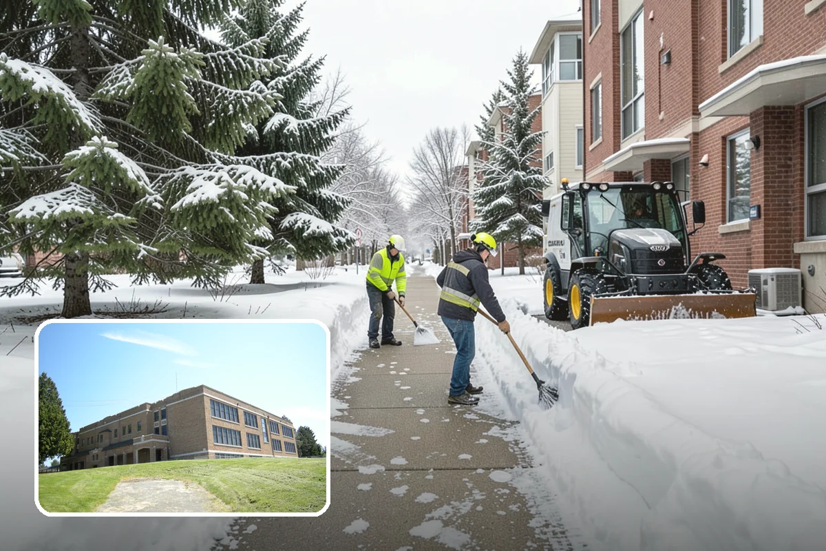 Patio Snow Removal in Maple Valley, King County, WA - Protects delicate paver and flagstone surfaces from metal-blade gouging