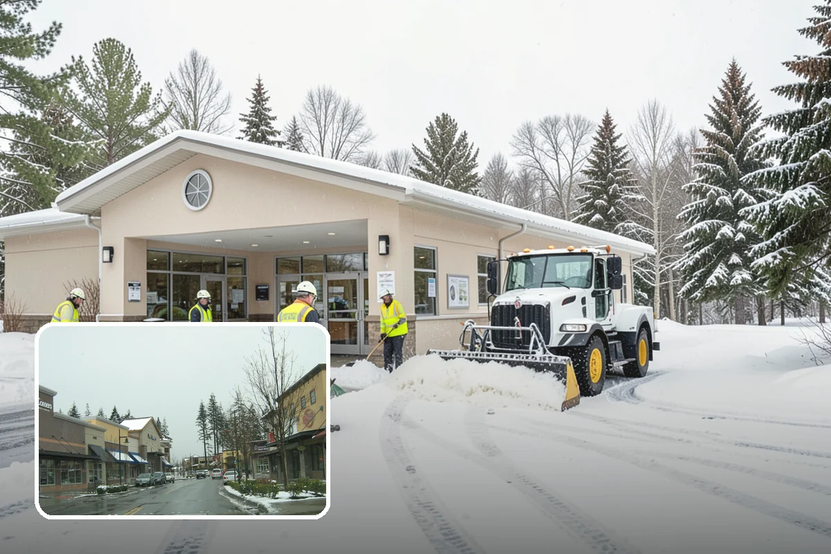 Patio Snow Removal in Mill Creek, Snohomish County, WA - Protects delicate paver and flagstone surfaces from metal-blade gouging