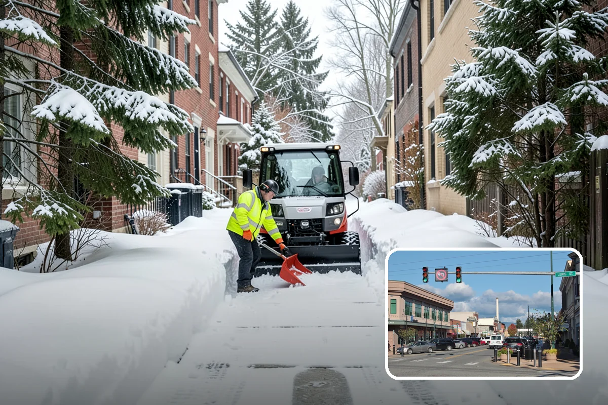 Patio Snow Removal in Monroe, Snohomish County, WA - Protects delicate paver and flagstone surfaces from metal-blade gouging