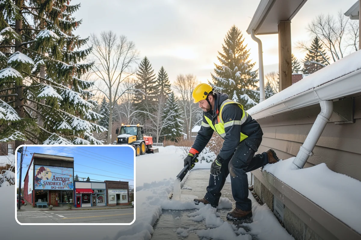 Patio Snow Removal in Ruston, Pierce County, WA - Protects delicate paver and flagstone surfaces from metal-blade gouging