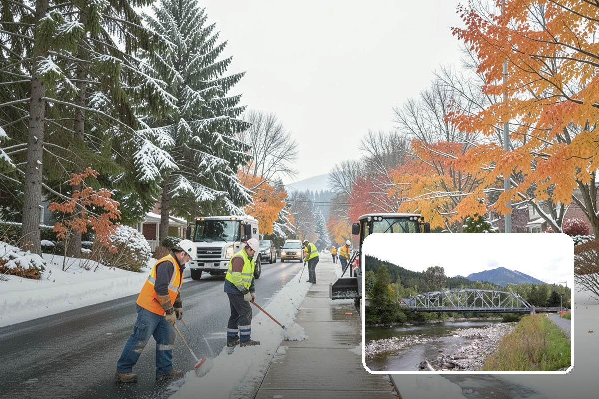 Patio Snow Removal in Skykomish, King County, WA - Protects delicate paver and flagstone surfaces from metal-blade gouging