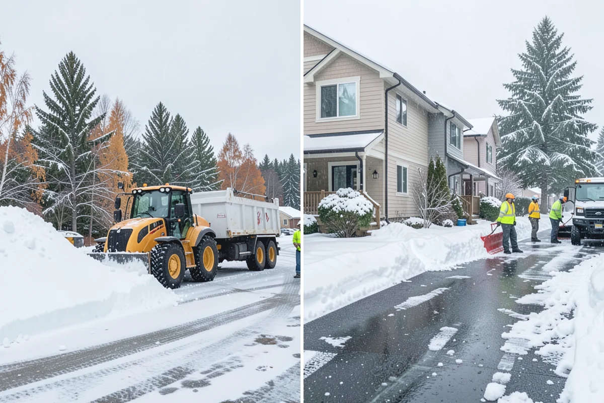 Patio Snow Removal in Skykomish, King County, WA - Assess the patio material and note shaded areas prone to refreeze