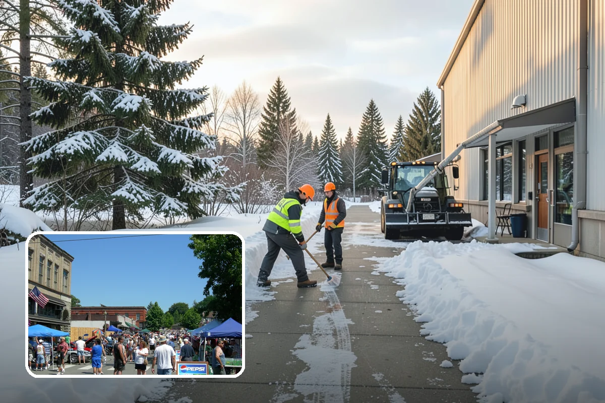 Patio Snow Removal in Snohomish, Snohomish County, WA - Protects delicate paver and flagstone surfaces from metal-blade gouging