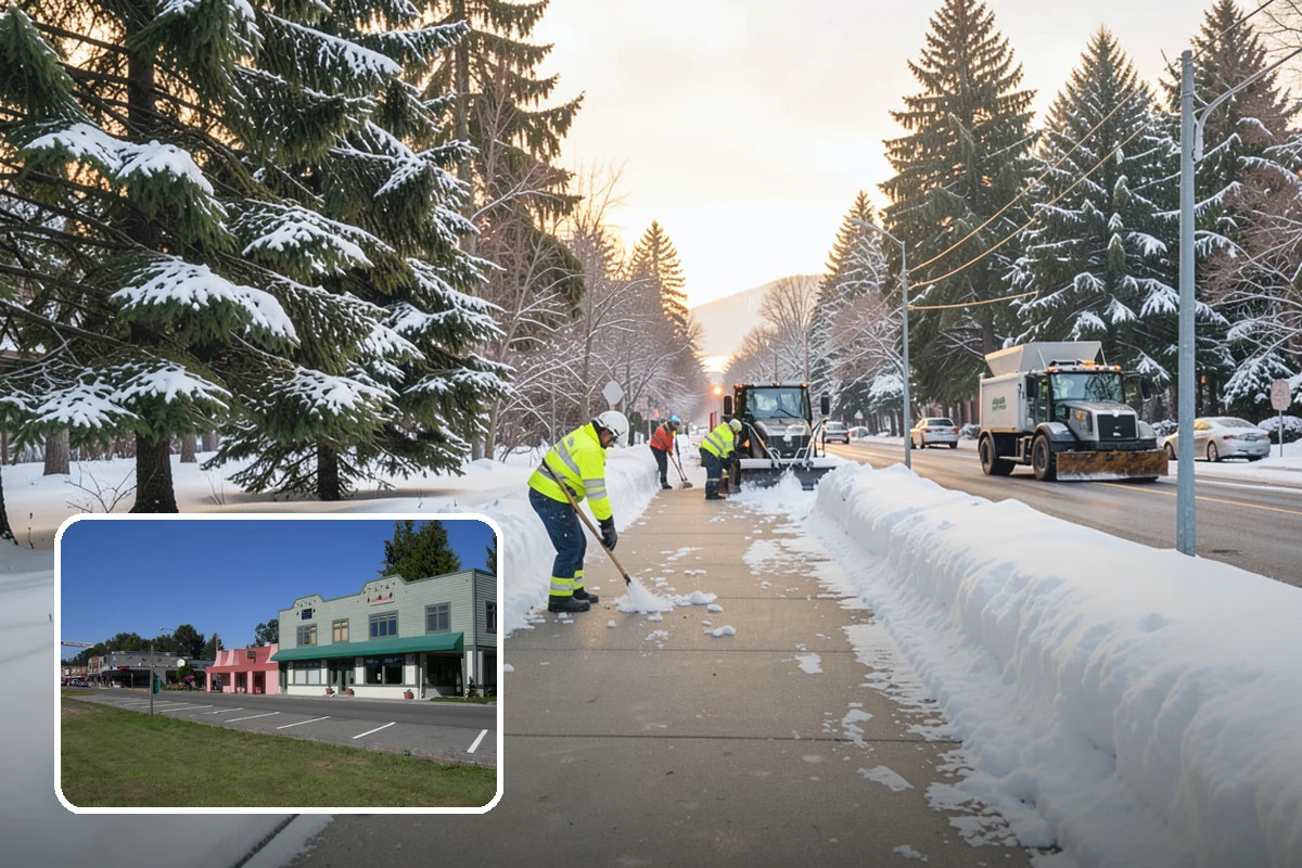 Patio Snow Removal in Snoqualmie, King County, WA - Protects delicate paver and flagstone surfaces from metal-blade gouging