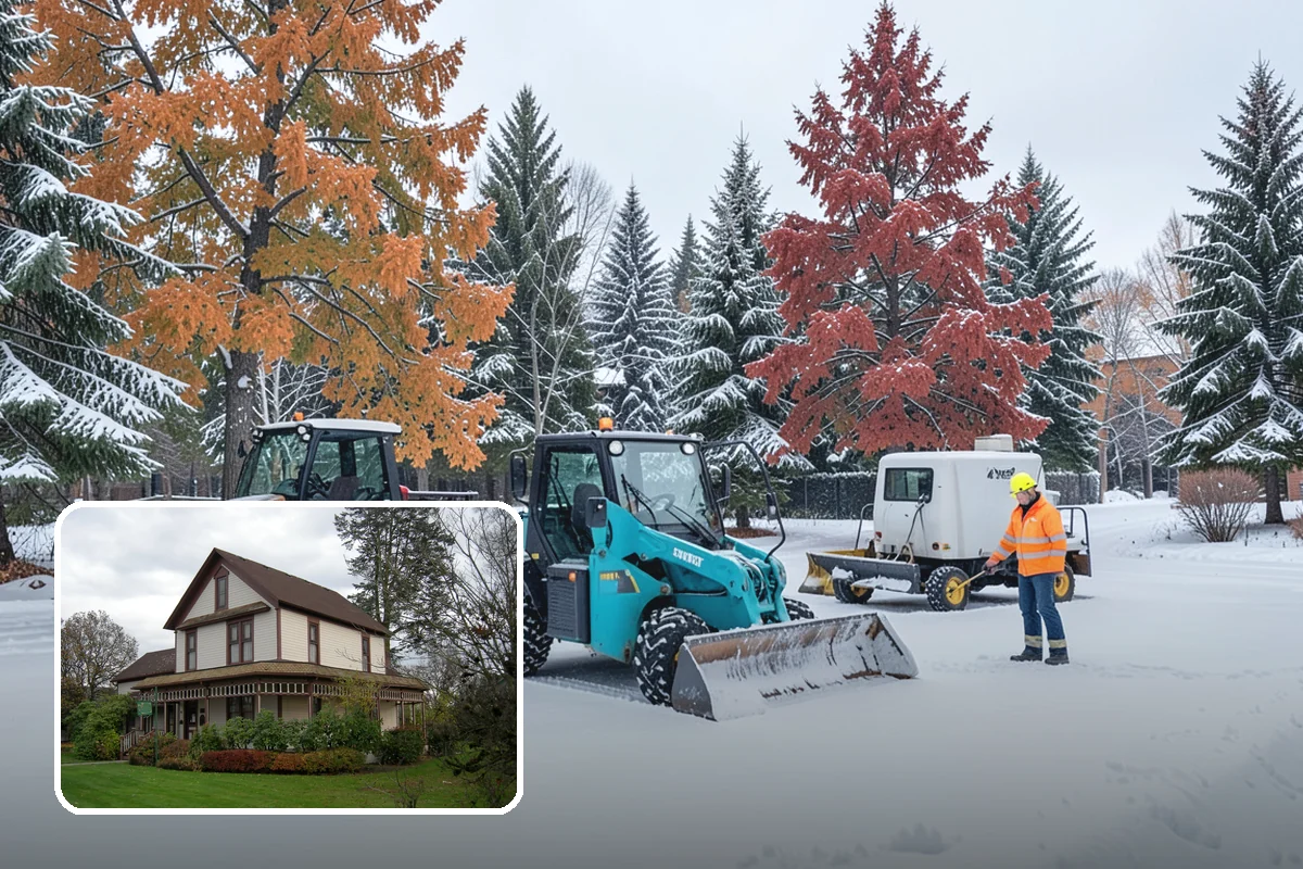 Patio Snow Removal in Sumner, Pierce County, WA - Protects delicate paver and flagstone surfaces from metal-blade gouging