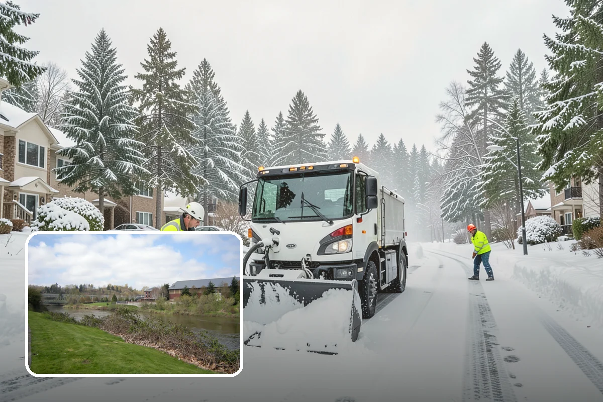 Patio Snow Removal in Tukwila, King County, WA - Protects delicate paver and flagstone surfaces from metal-blade gouging
