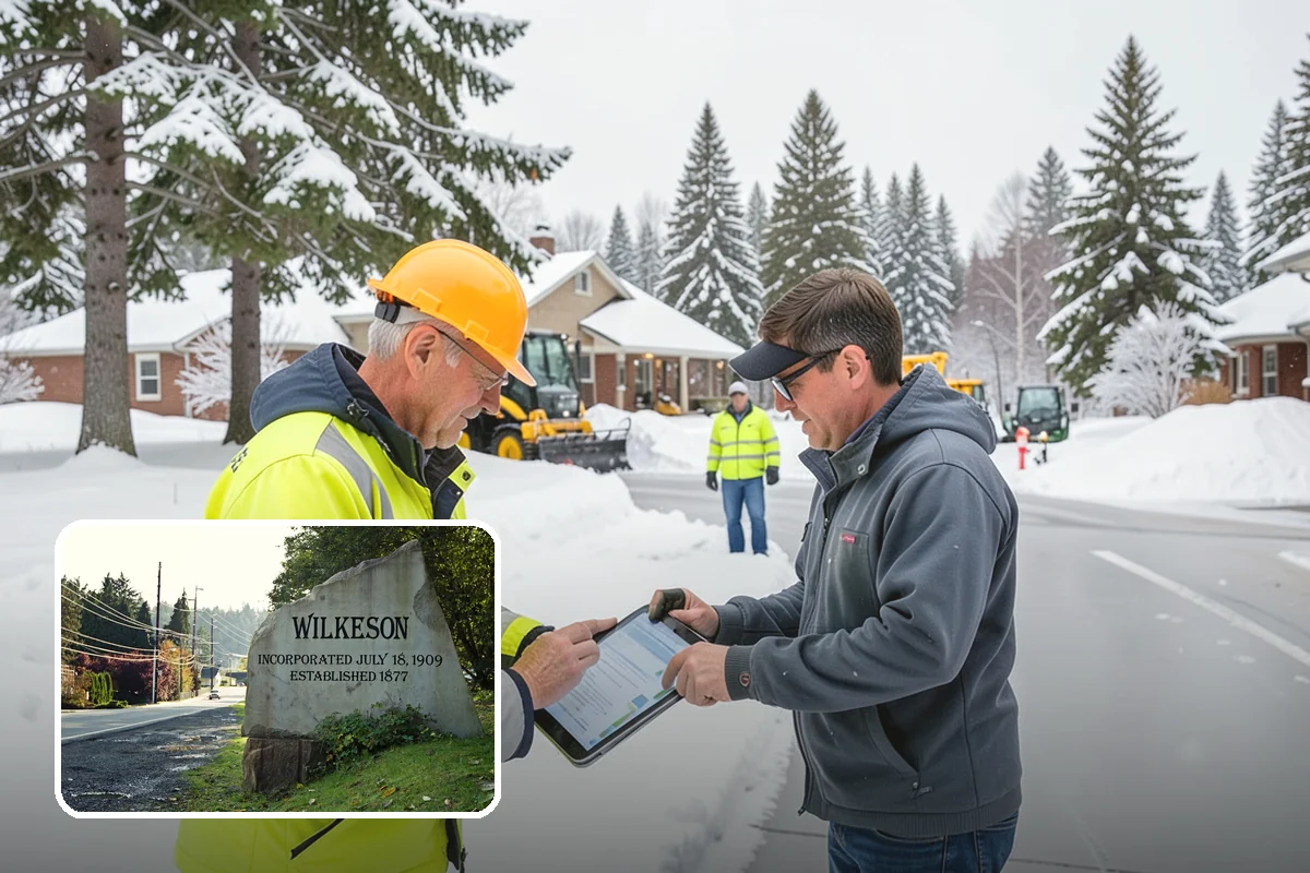 Patio Snow Removal in Wilkeson, Pierce County, WA - Protects delicate paver and flagstone surfaces from metal-blade gouging
