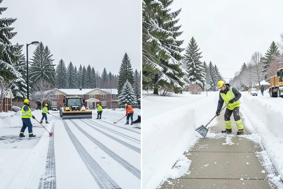 Paver Driveway Snow Removal in Skykomish, King County, WA - We set equipment to glide over the paver surface