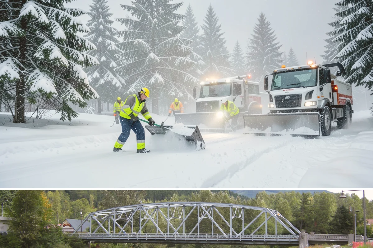 Paver Driveway Snow Removal in Skykomish, King County, WA - Paver driveway service follows each snowfall through the winter months.