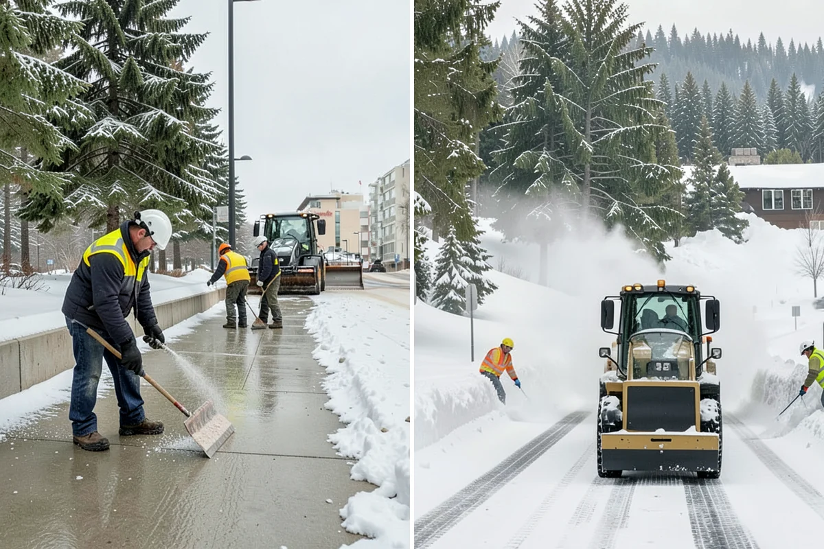 Pay-Per-Event Snow Removal in Arlington, Snohomish County, WA - Sign a simple event-based agreement setting your trigger depth and surfaces