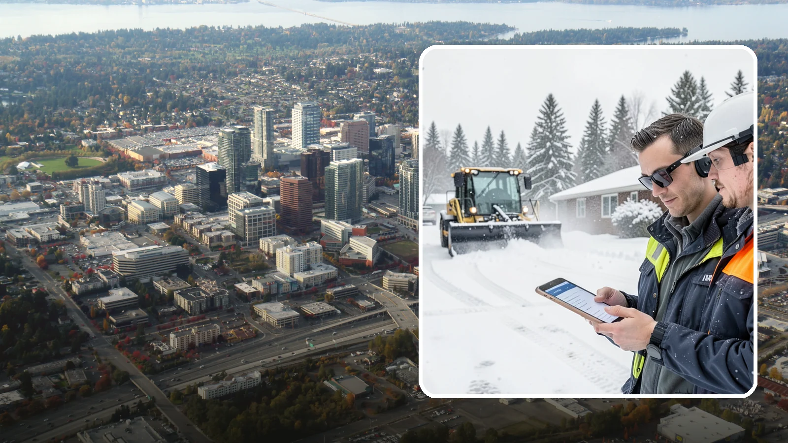 Pay-Per-Event Snow Removal in Bellevue, King County, WA - An open account that bills you separately for each qualifying snowfall, so your cost tracks the winter's actual weather.