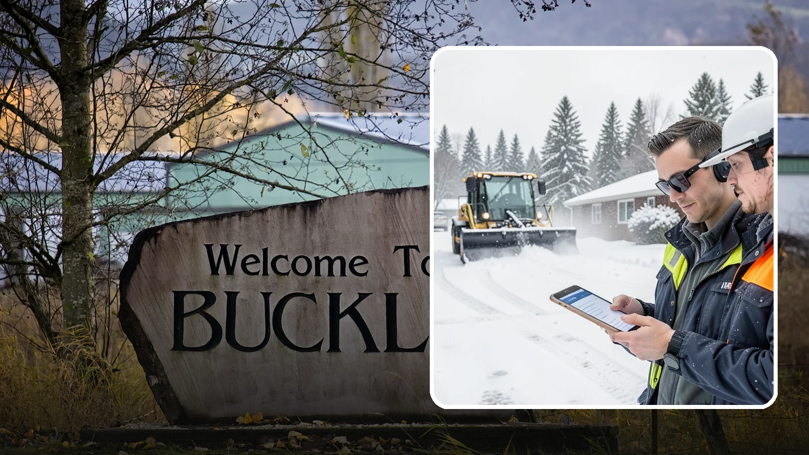 Pay-Per-Event Snow Removal in Buckley, Pierce County, WA - An open account that bills you separately for each qualifying snowfall, so your cost tracks the winter's actual weather.