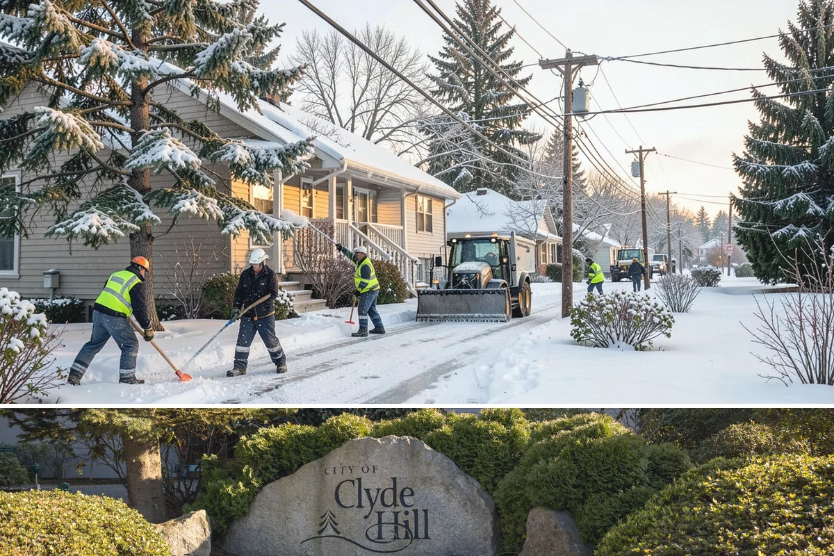 Pay-Per-Event Snow Removal in Clyde Hill, King County, WA - Enrollment is smart before the December-through-January window when lowland Puget Sound snow is most likely to arrive.